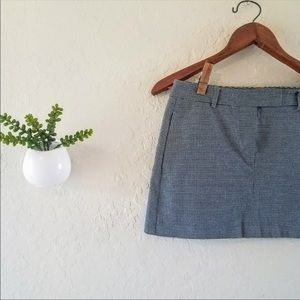 Theory houndstooth skirt